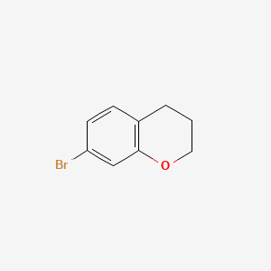7-Bromochroman chemical structure (CAS 941710-30-1)