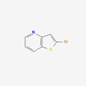 2-Bromothieno[3,2-b]pyridine chemical structure (CAS 94191-15-8)