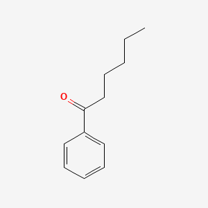 Hexanophenone chemical structure (CAS 942-92-7)