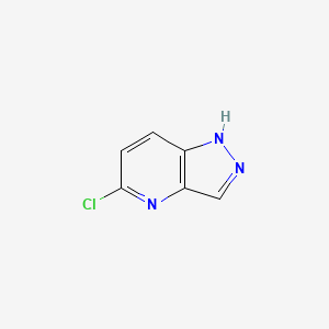 5-Chloro-1H-pyrazolo[4,3-b]pyridine chemical structure (CAS 94220-45-8)