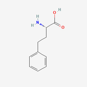 H-HoPhe-OH chemical structure (CAS 943-73-7)