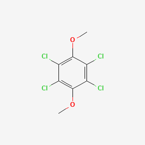 1,2,4,5-Tetrachloro-3,6-dimethoxybenzene chemical structure (CAS 944-78-5)