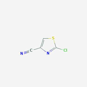 2-Chlorothiazole-4-carbonitrile chemical structure (CAS 944124-72-5)
