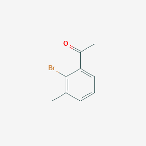 1-(2-Bromo-3-methylphenyl)ethanone chemical structure (CAS 944268-58-0)
