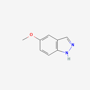 5-Methoxy-1H-indazole chemical structure (CAS 94444-96-9)