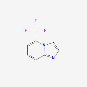 5-(Trifluoromethyl)imidazo[1,2-a]pyridine chemical structure (CAS 944580-80-7)