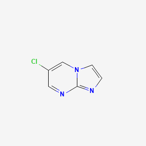 6-Chloroimidazo[1,2-a]pyrimidine chemical structure (CAS 944906-56-3)