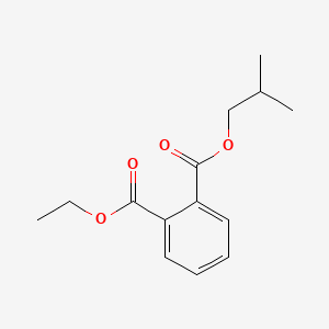 Ethyl isobutyl phthalate chemical structure (CAS 94491-96-0)
