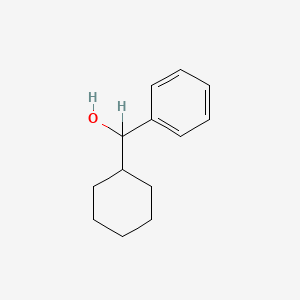 Cyclohexyl(phenyl)methanol chemical structure (CAS 945-49-3)