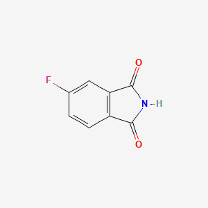 5-Fluoroisoindoline-1,3-dione chemical structure (CAS 94514-21-3)