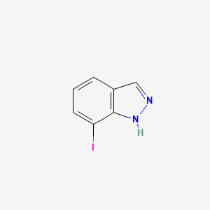 7-Iodo-1H-indazole chemical structure (CAS 945761-94-4)