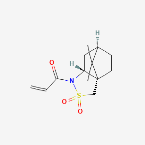 1-((3aS,6R,7aR)-8,8-Dimethyl-2,2-dioxidohexahydro-1H-3a,6-methanobenzo[c]isothiazol-1-yl)prop-2-en-1-one chemical structure (CAS 94594-91-9)