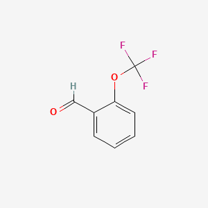 2-(Trifluoromethoxy)benzaldehyde chemical structure (CAS 94651-33-9)