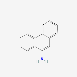 Phenanthren-9-amine chemical structure (CAS 947-73-9)