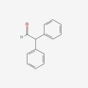 2,2-Diphenylacetaldehyde chemical structure (CAS 947-91-1)
