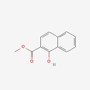 Methyl 1-hydroxy-2-naphthoate chemical structure (CAS 948-03-8)