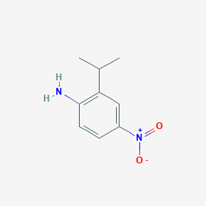2-Isopropyl-4-nitroaniline chemical structure (CAS 94831-94-4)
