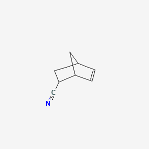 5-Norbornene-2-carbonitrile chemical structure (CAS 95-11-4)