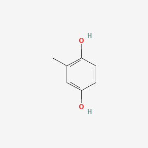 2-Methylhydroquinone chemical structure (CAS 95-71-6)