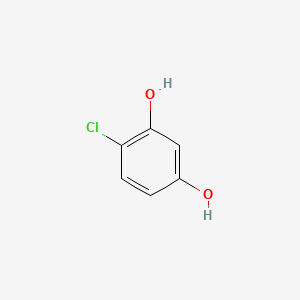 4-Chlorobenzene-1,3-diol chemical structure (CAS 95-88-5)