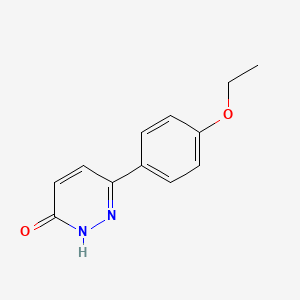 6-(4-Ethoxyphenyl)pyridazin-3(2H)-one chemical structure (CAS 95117-76-3)