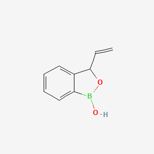 3-Vinylbenzo[c][1,2]oxaborol-1(3H)-ol chemical structure (CAS 952149-27-8)
