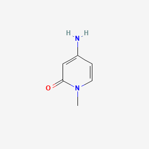 4-Amino-1-methylpyridin-2(1H)-one chemical structure (CAS 952182-01-3)