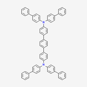 N,N,N',N'-Tetra([1,1'-biphenyl]-4-yl)[1,1':4',1''-terphenyl]-4,4''-diamine chemical structure (CAS 952431-34-4)