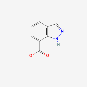 Methyl 2H-indazole-7-carboxylate chemical structure (CAS 952479-65-1)