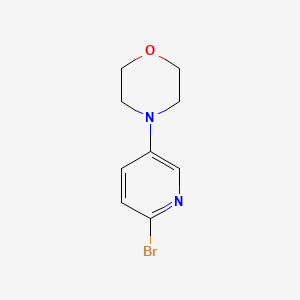 4-(6-Bromopyridin-3-yl)morpholine chemical structure (CAS 952582-08-0)