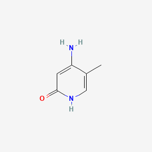 4-Amino-5-methylpyridin-2-ol chemical structure (CAS 95306-64-2)