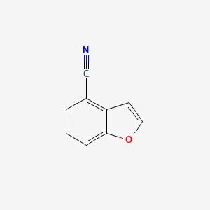 Benzofuran-4-carbonitrile chemical structure (CAS 95333-17-8)