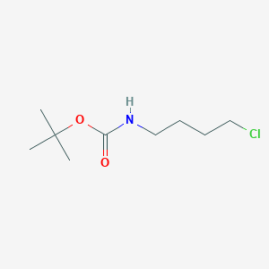 tert-Butyl (4-chlorobutyl)carbamate chemical structure (CAS 95388-79-7)