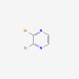 2,3-Dibromopyrazine chemical structure (CAS 95538-03-7)