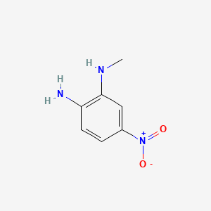 N1-Methyl-5-nitrobenzene-1,2-diamine chemical structure (CAS 95576-84-4)