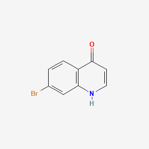 7-Bromoquinolin-4(1H)-one chemical structure (CAS 956268-33-0)