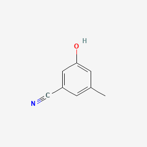 3-Hydroxy-5-methylbenzonitrile chemical structure (CAS 95658-81-4)