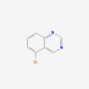 5-Bromoquinazoline chemical structure (CAS 958452-00-1)