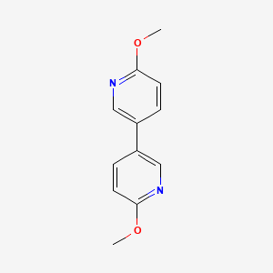 6,6'-Dimethoxy-3,3'-bipyridine chemical structure (CAS 95881-82-6)