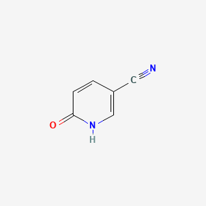 6-Hydroxynicotinonitrile chemical structure (CAS 95891-30-8)