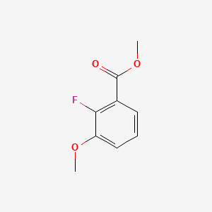 Methyl 2-fluoro-3-methoxybenzoate chemical structure (CAS 958991-48-5)
