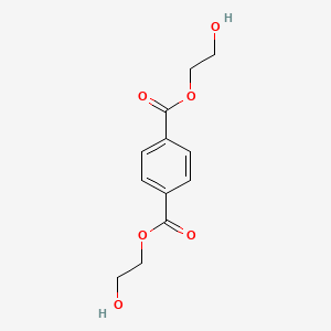Bis(2-hydroxyethyl) terephthalate chemical structure (CAS 959-26-2)