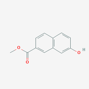 Methyl 7-hydroxy-2-naphthoate chemical structure (CAS 95901-05-6)