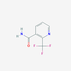 2-(Trifluoromethyl)nicotinamide chemical structure (CAS 959108-47-5)