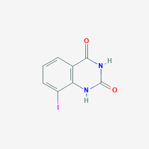 8-Iodoquinazoline-2,4(1H,3H)-dione chemical structure (CAS 959236-79-4)