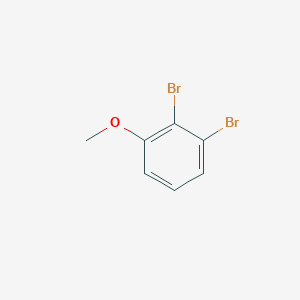 1,2-Dibromo-3-methoxybenzene chemical structure (CAS 95970-22-2)
