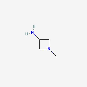 1-Methylazetidin-3-amine chemical structure (CAS 959957-92-7)
