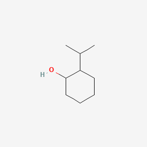 2-Isopropylcyclohexan-1-ol chemical structure (CAS 96-07-1)