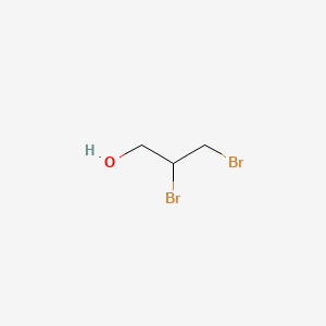 2,3-Dibromo-1-propanol chemical structure (CAS 96-13-9)