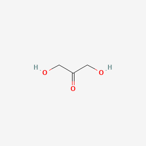 1,3-Dihydroxyacetone chemical structure (CAS 96-26-4)